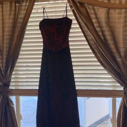 Burgandy Dress