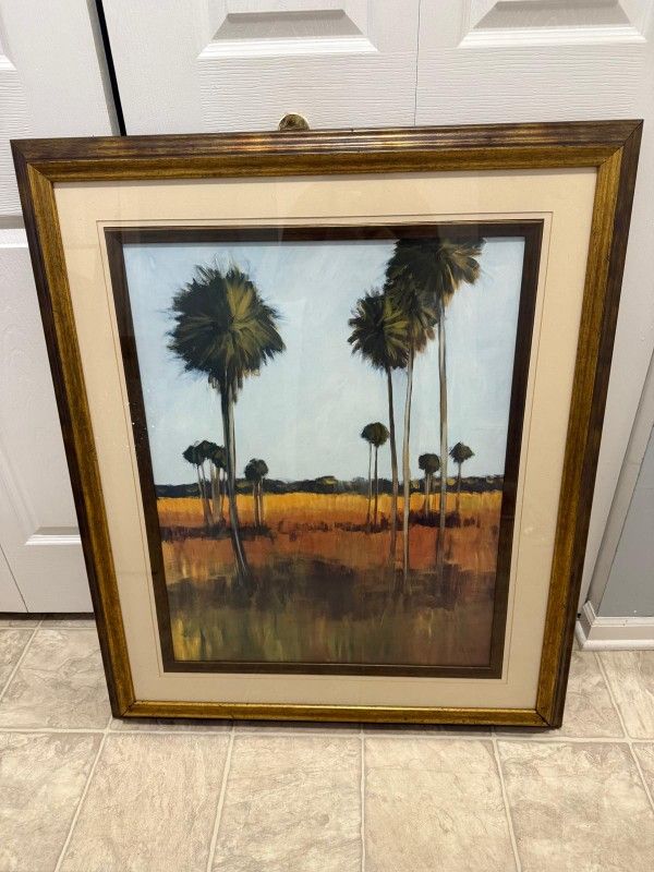 beautiful 31.5 by 37.5 inch wall art. (MUST SELL TODAY)