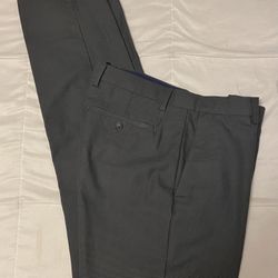 EUC Banana Republic Mens 32 x 34 Slim Grey Dress Pants