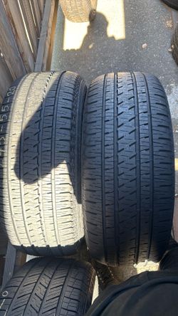 275/55/20 (2) Bridgestone installed