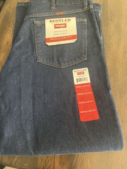 Rustler by Wrangler Men's Jeans 38x29 – New with Tags