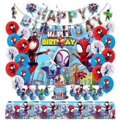 Spidey Birthday Decorations
