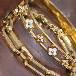 Bracelet  Stainless Steel Con Baño 100% 