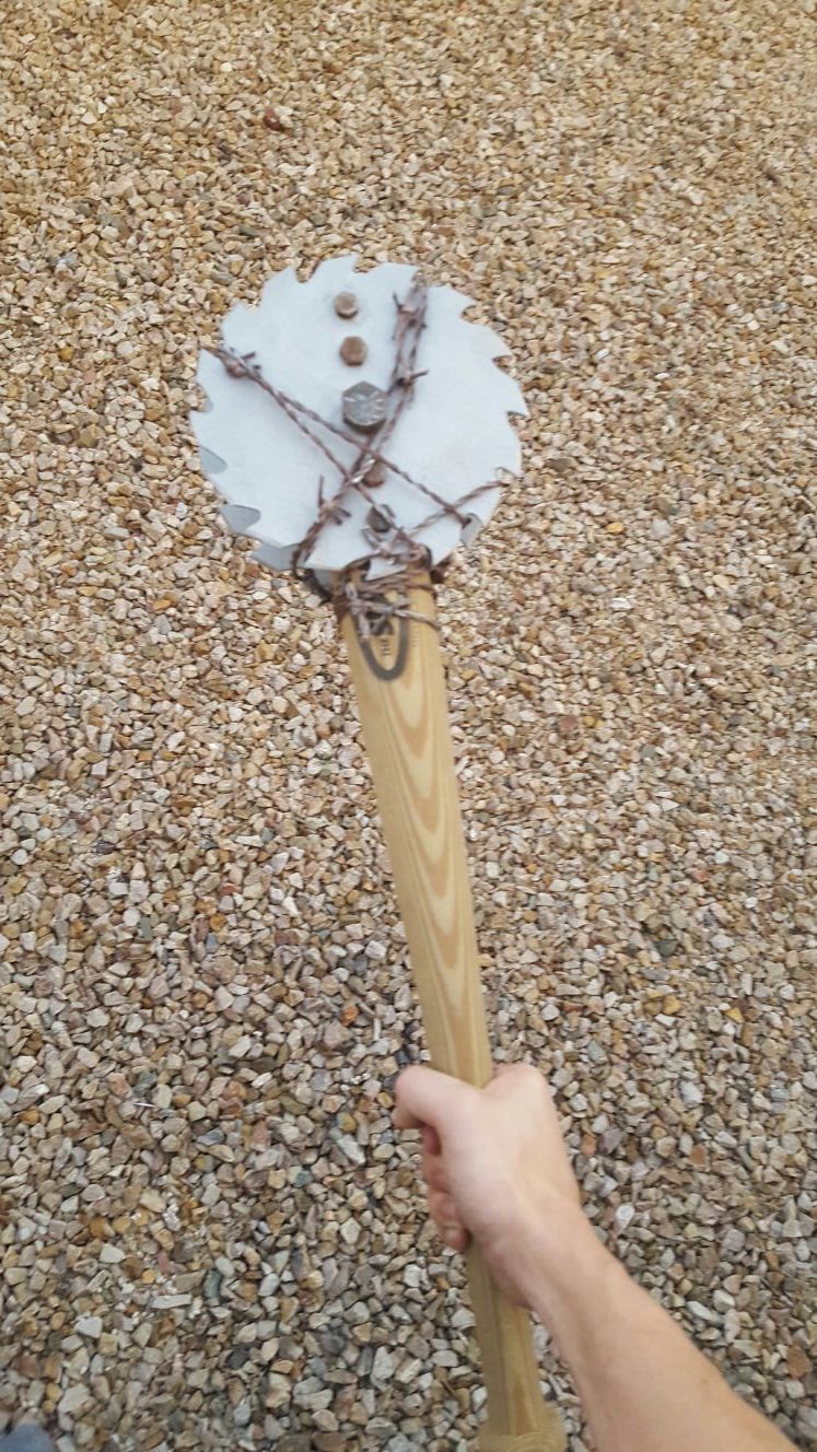 Fallout 4 Saw Blade baseball bat