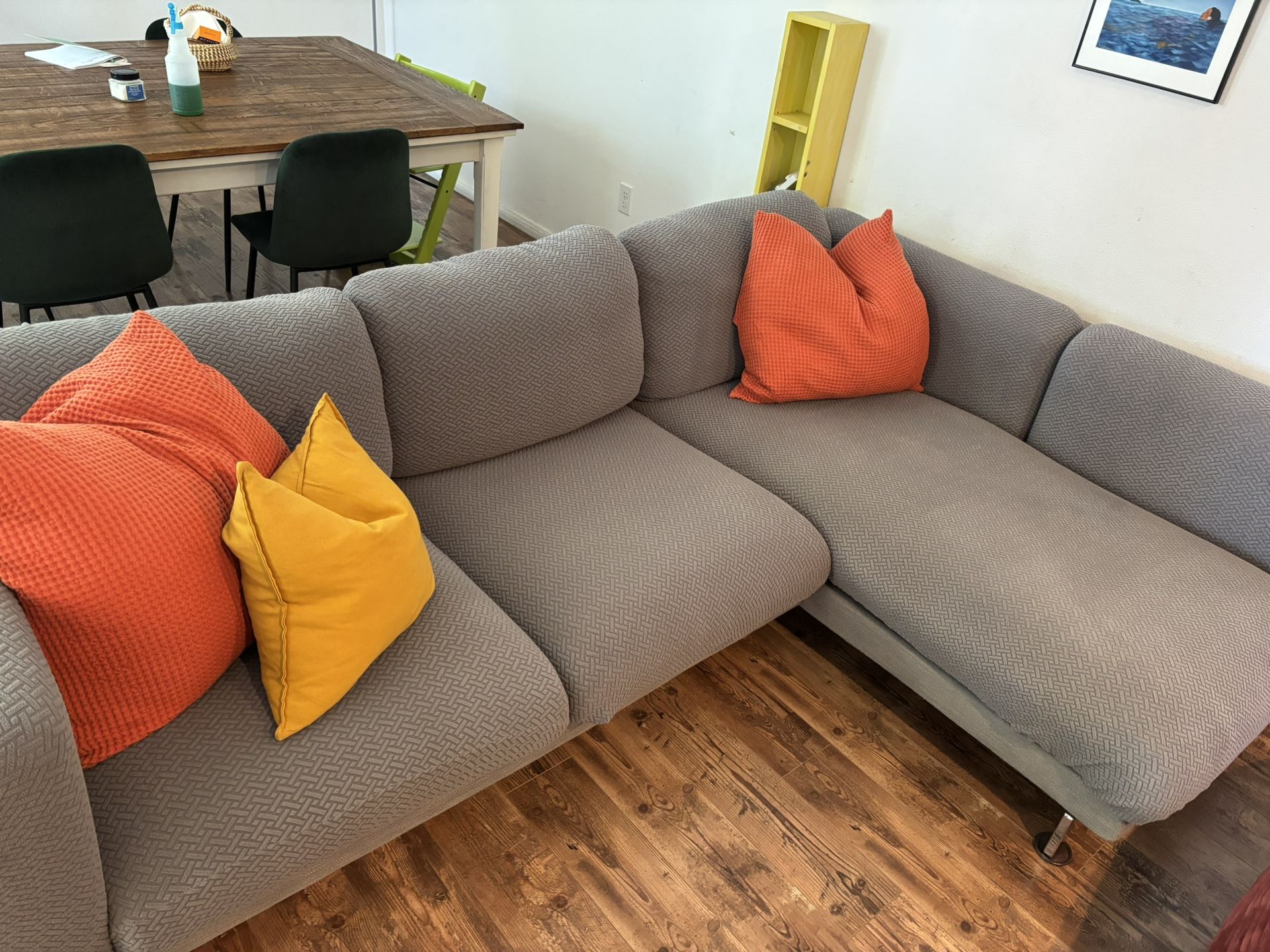IKEA Couch With Cushion Covers