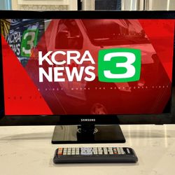 Samsung TV model UN19F4000AF (19") + Google Chromecast