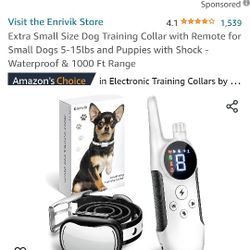 Dog Training Collar For Small Dogs 