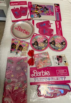 Barbie Pink Party Supplies