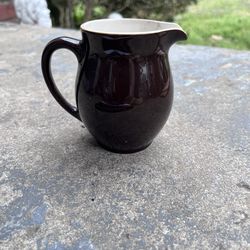 Brown drip glaze teapot
