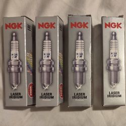 NGK 1402 Laser Iridium Spark Plugs SILKR8A-S Acura RDX Set of 4