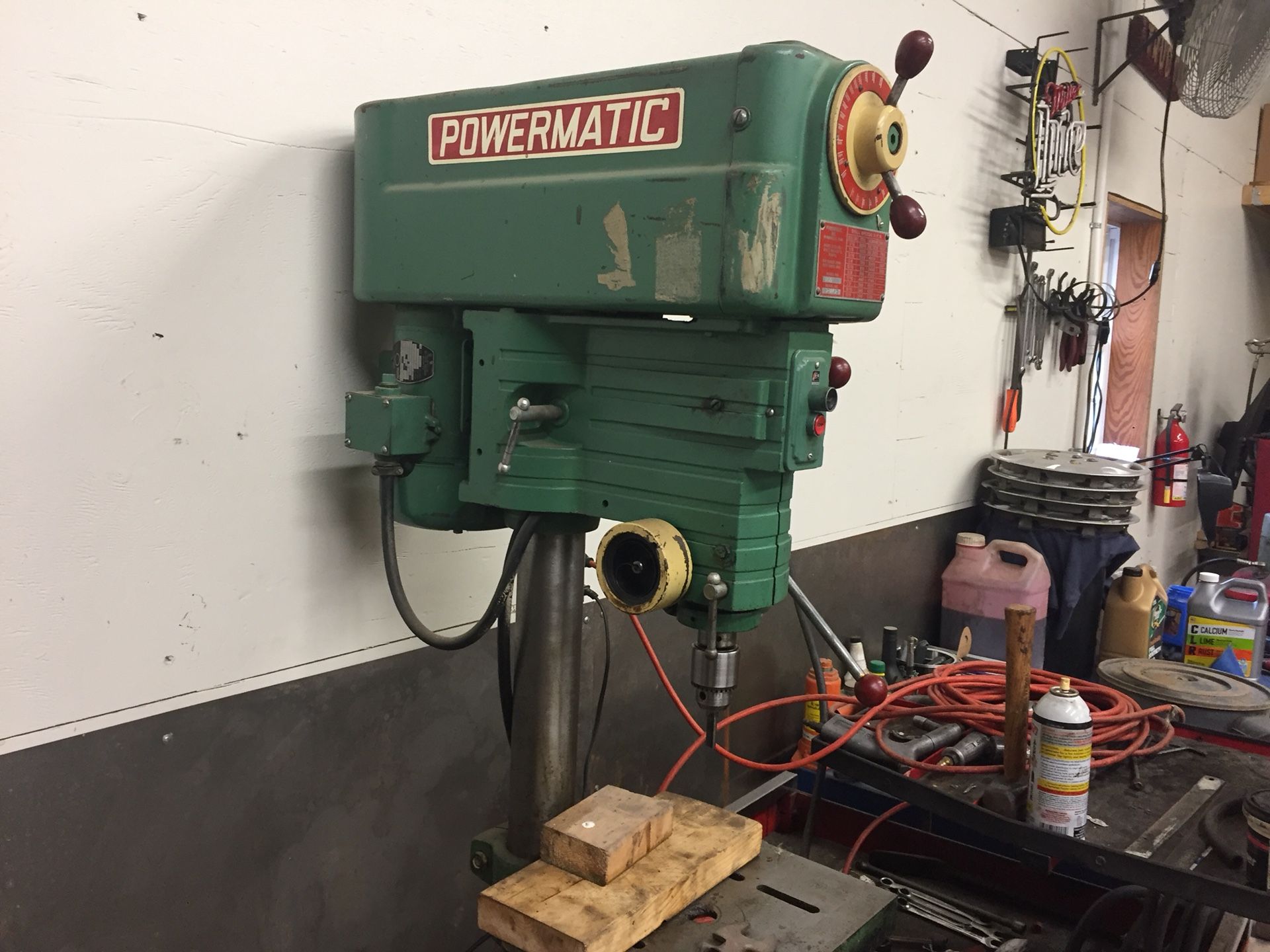 Drill press. Adjustable speed.commercial