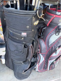 TaylorMade and Salimar Golf Bags with Callaway and Lynx Clubs