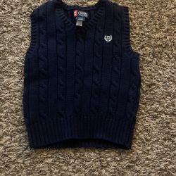 4T Toddler Boy Navy Blue Sweater Vest
