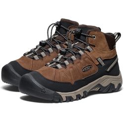 Unisex Size 5 KEEN Unisex-Child Targhee 4 Mid Height Durable Comfortable Waterproof Hiking Boots