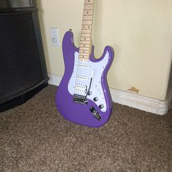  Electric Guitar Purple