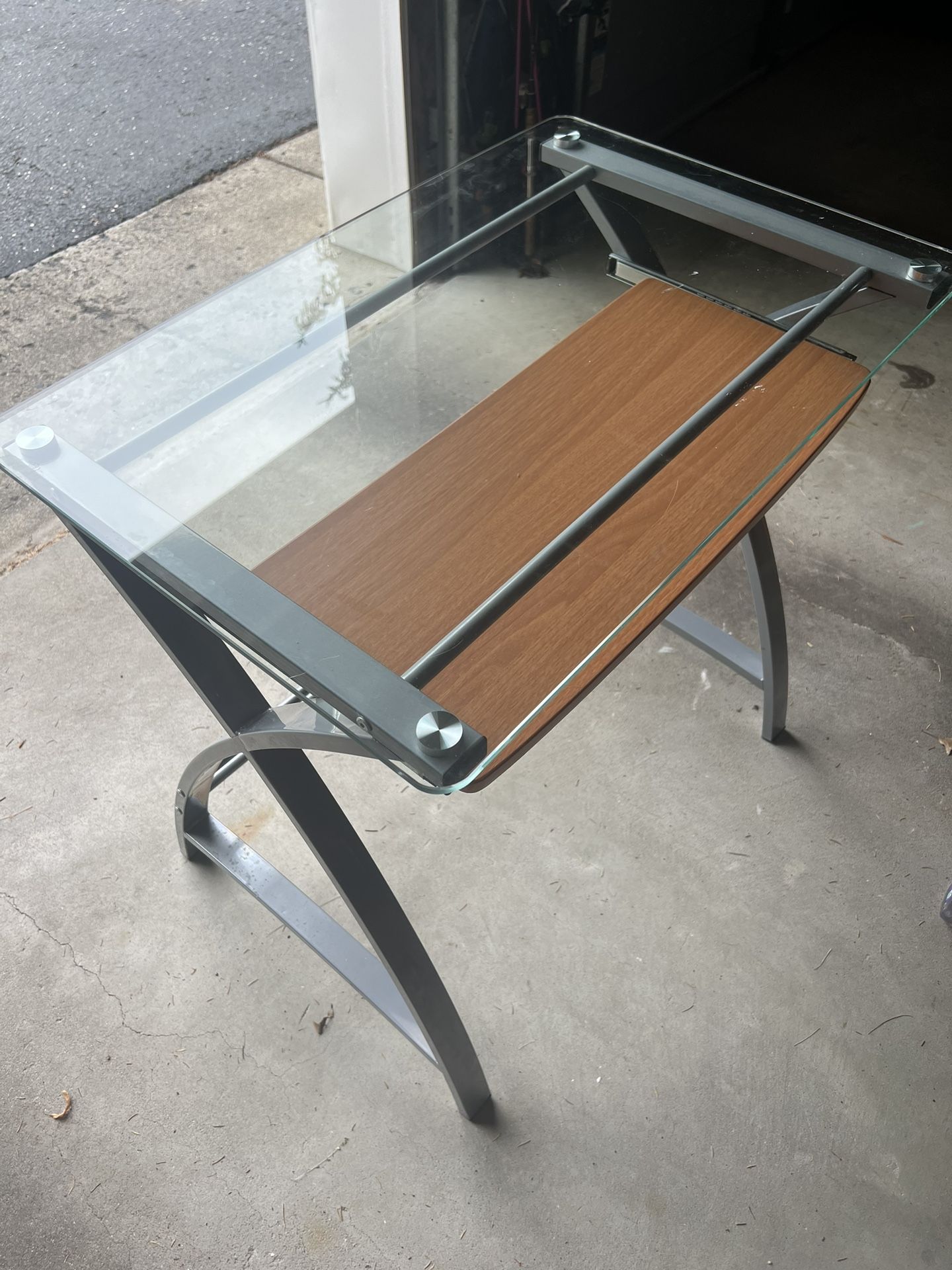 Glass Desk