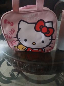 Hello kitty lunch bag and canteen brand new