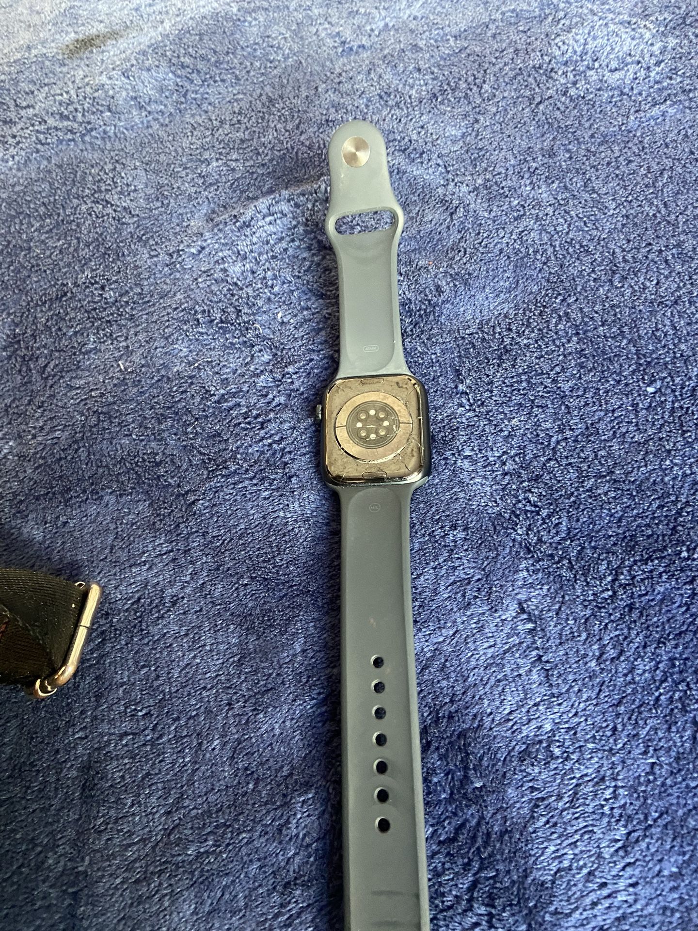 Apple Watch Series 9 45mm Large Midnight Blue Sport Band