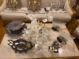Decorative, Sterling silver and other pieces