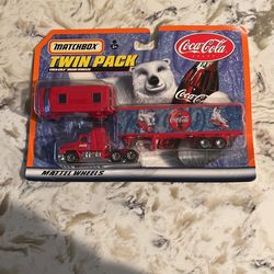 Coca Cola Matchbox Twin Pack 