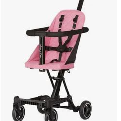 Dream On Me Coast Rider | Travel Stroller | Lightweight Stroller | Compact | Portable | Vacation Friendly Stroller, Pink