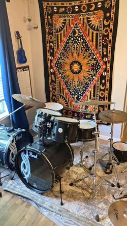 Joey Jordison Export 7-Piece Double Bass Drum Set