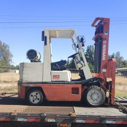 Nissan Forklift 8,000 Lb Capacity