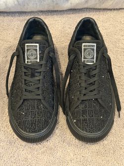 Versace Crystal Greca Sneakers