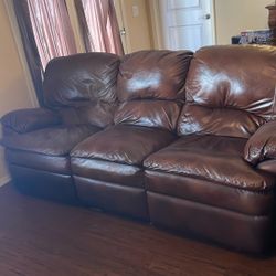 Leather Couch