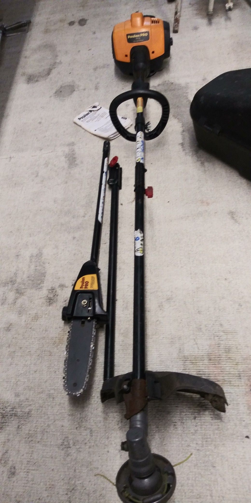Poulan pro weed wacker with extensions