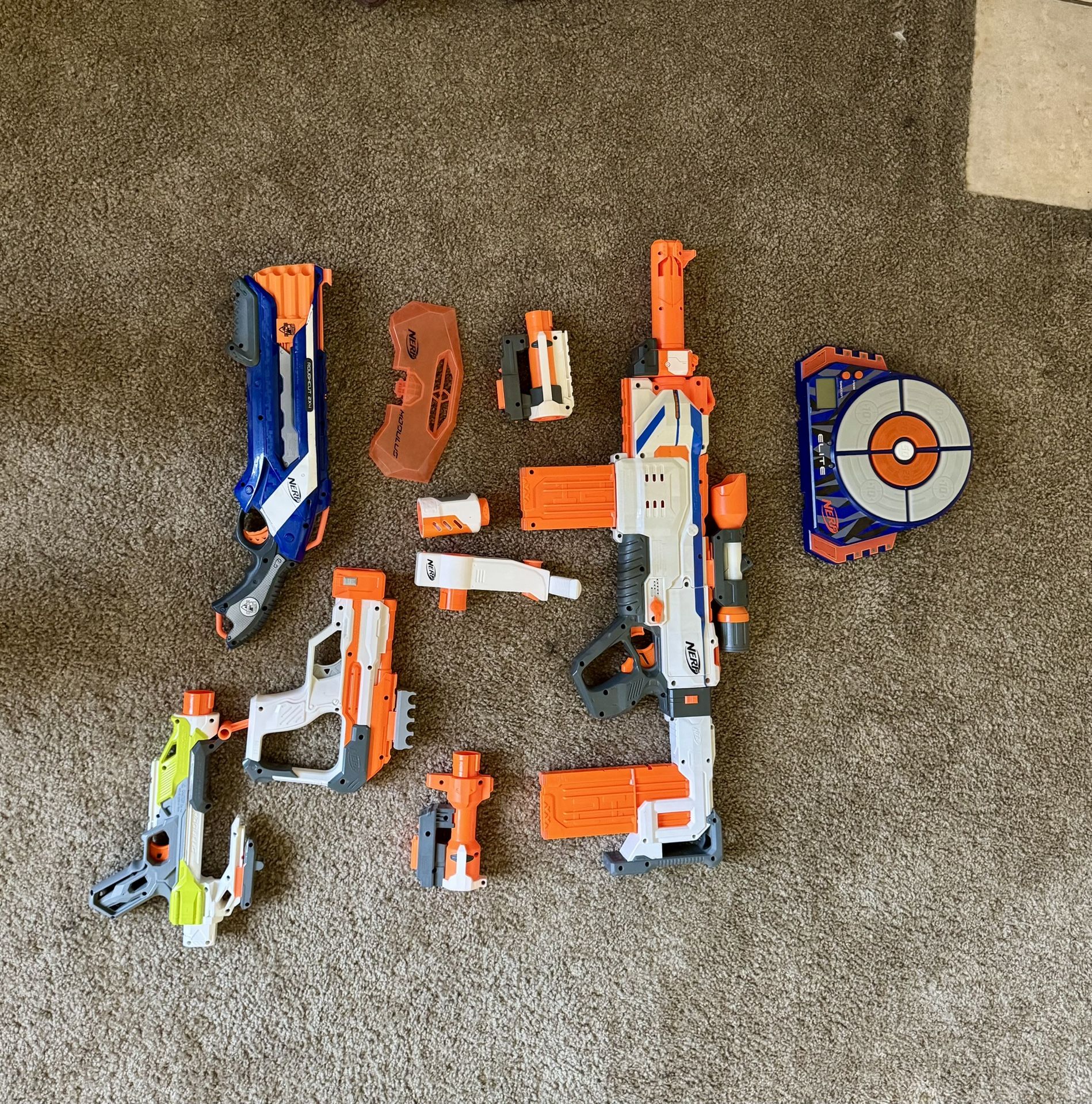 Assortment of Nerf Guns