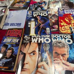 Dr. Who magazines