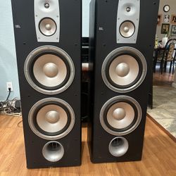 JBL NORTHRIDGE ND310 FLOORSTANDING SPEAKERS, 3 WAY, DUAL 10”WOOFER. MADE IN USA 