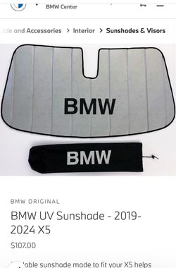 Sunshade for BMW X5