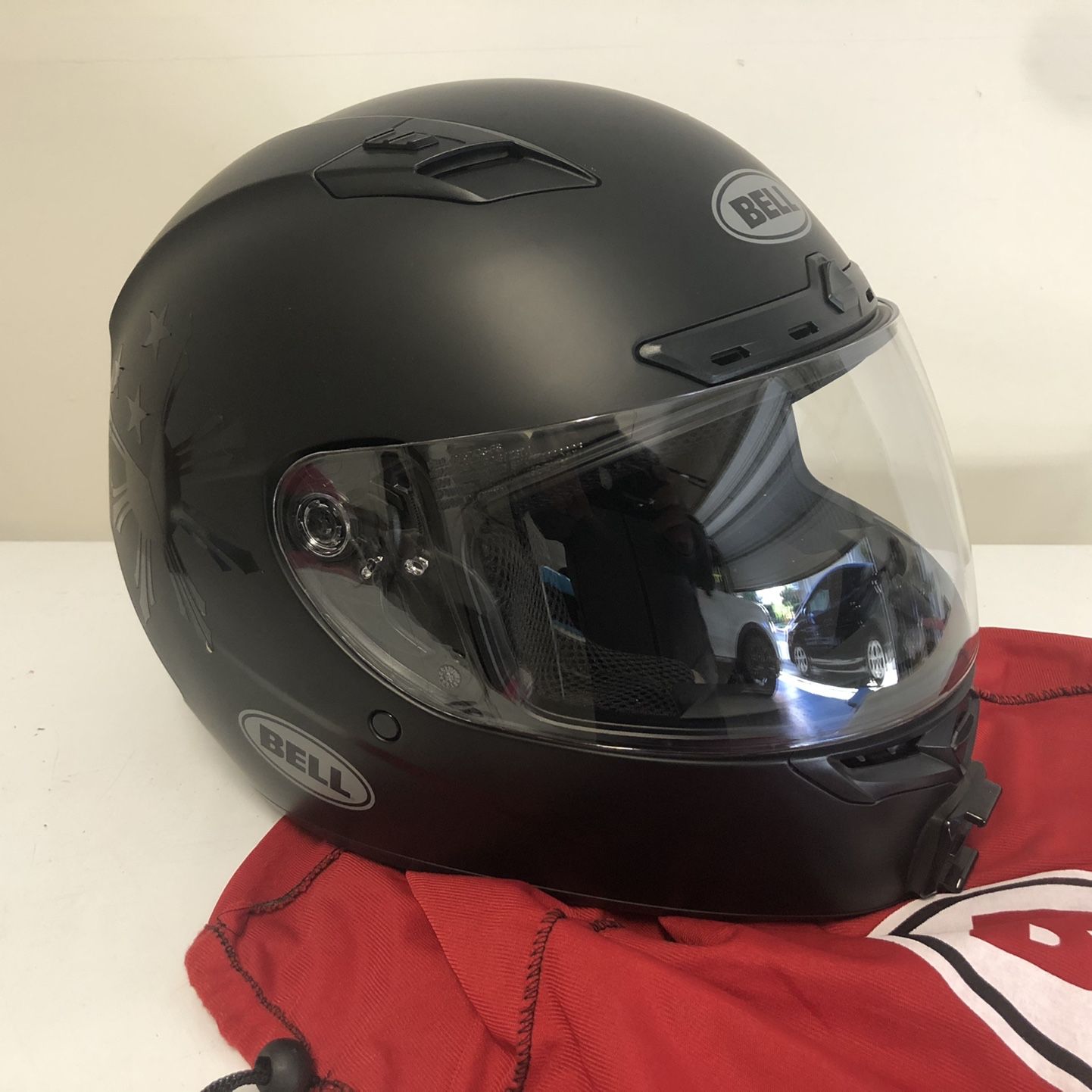 Bell Motorcycle Helmet With Transition shield