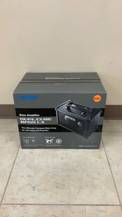 BOSS DUAL CUBE BASS LX BASS AMPLIFIER.