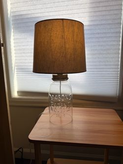 Vintage Mason Jar Table Lamp