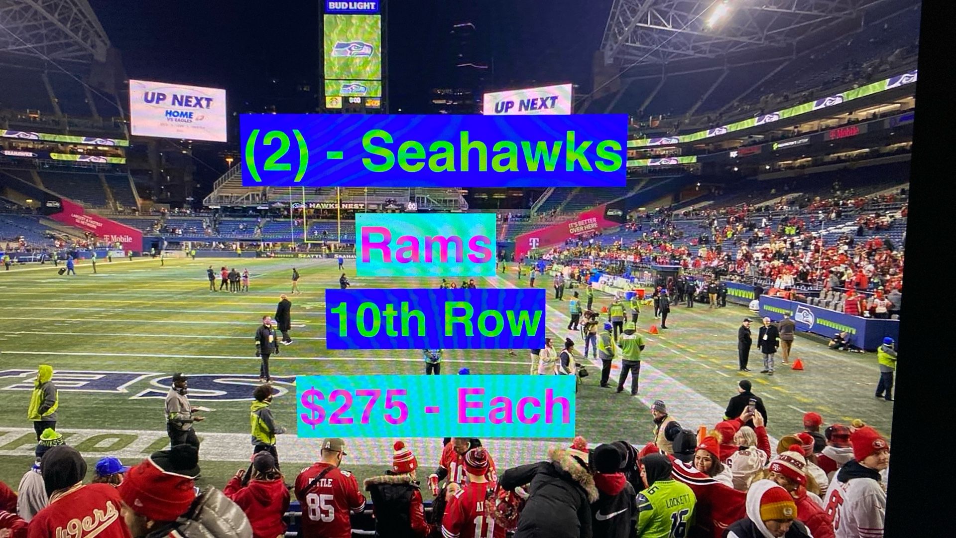 Seahawks Rams Tickets