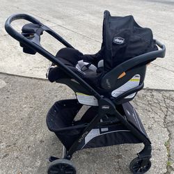 Chicco Infant Stroller/Car Seat With Base