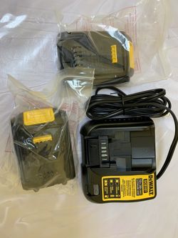 Dewalt 20V battery and charge brand new