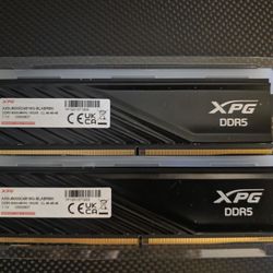XPG DDR5 RAM Memory 32GB (2x16) 6000MHz RGB