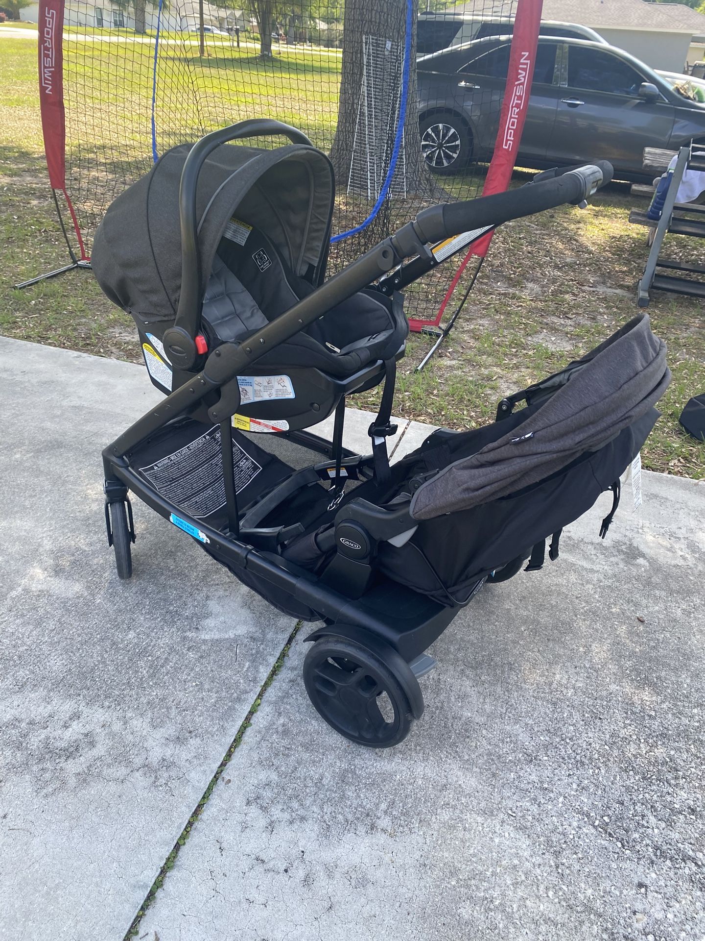 Double Converter Stroller