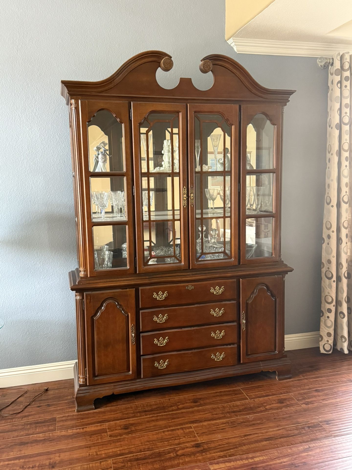 Dining Table With Cabinet