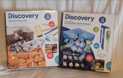 Discovery Gemstone Dig Kits Bundle of 2