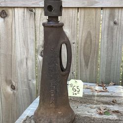 Old 22” tall screw Jack.