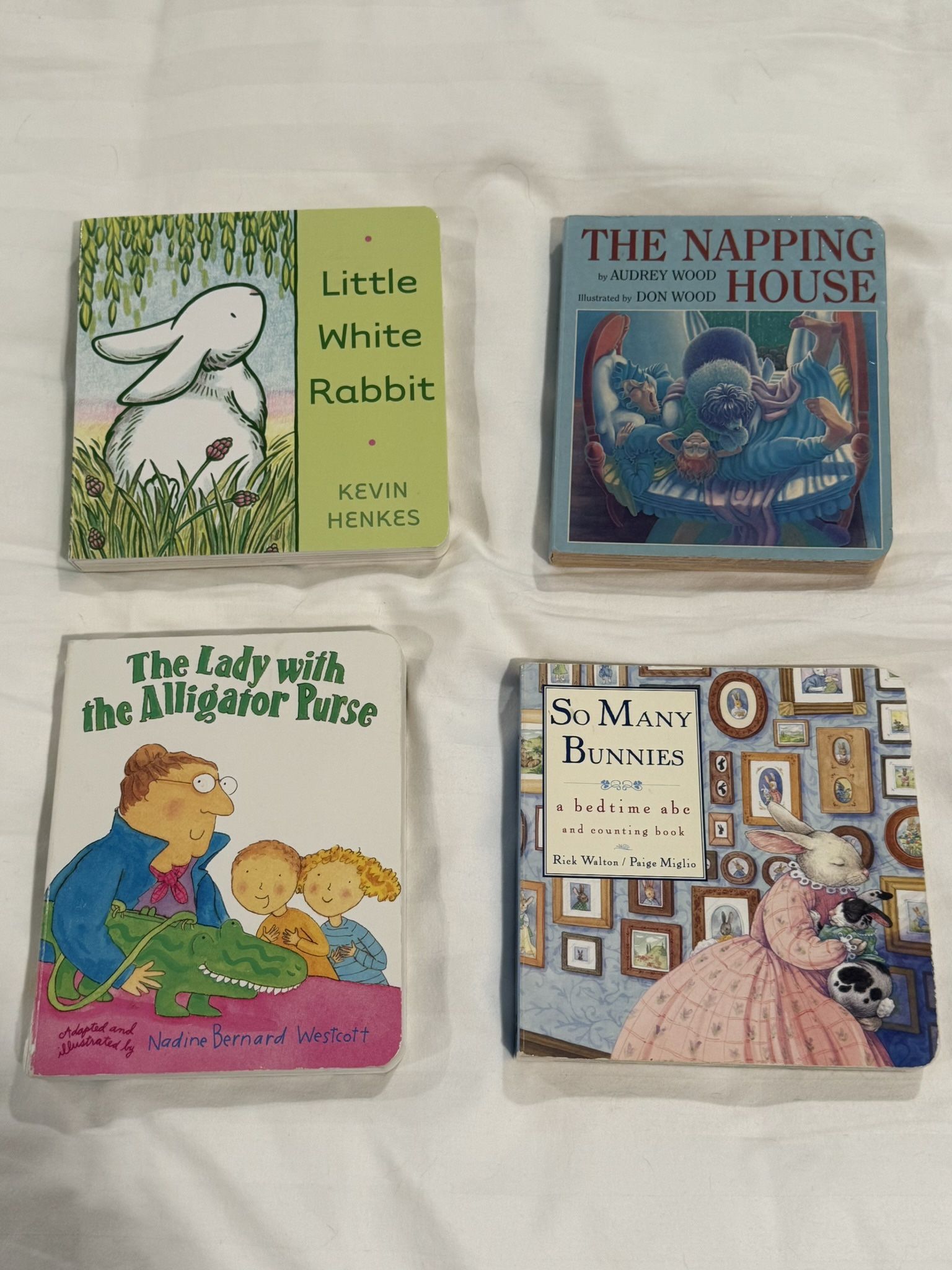 4 lovely Cardboard Books for Toddlers