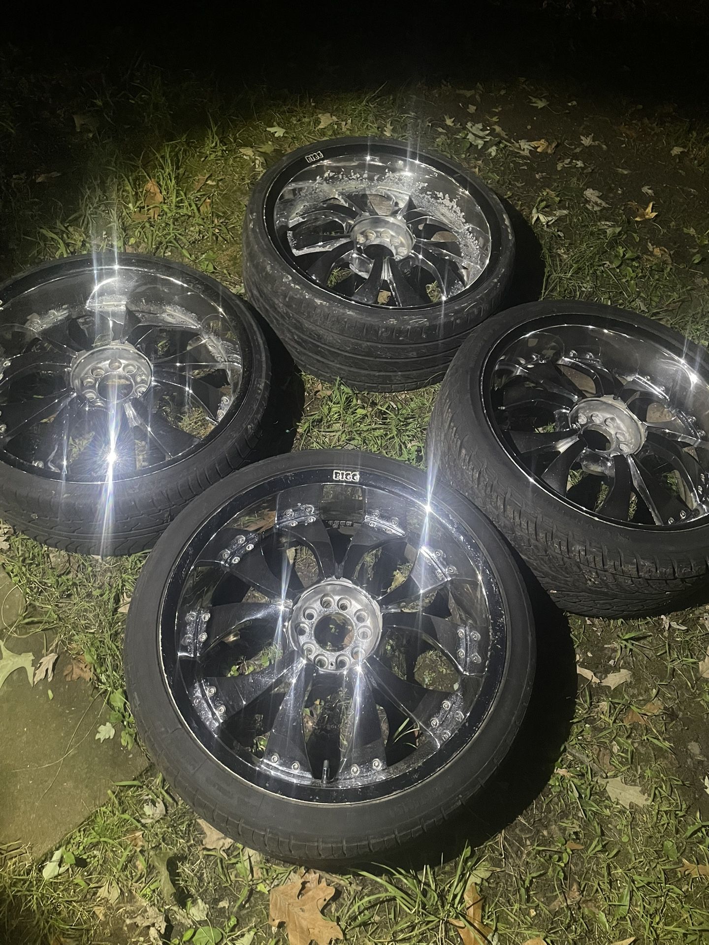 22inch Rims With Tires for Sale in Hampton, VA - OfferUp