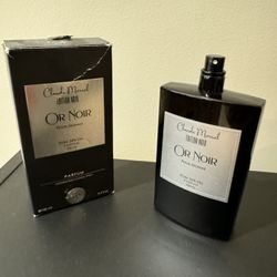 Or Noir Claude Marsal Pour Homme Parfum Pure 24% oil 3.4 fl oz Used 50% Full