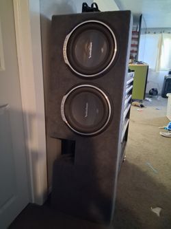 Rockford fosgate 12s