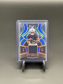 Ashton Jeanty 2025 Select Draft Selections Rookie Patch Card